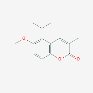 5-Isopropyl-6-methoxy-3,8-dimethyl-chromen-2-one