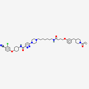 molecular formula C48H63ClN8O5 B12364110 SJH1-62B 