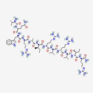 molecular formula C70H123N27O13 B12364221 DJK-5 