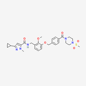 molecular formula C29H35N5O6S B12364326 PAV-104 