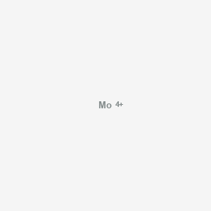 molecular formula Mo+4 B1236437 Molybdenum(4+) CAS No. 21175-08-6