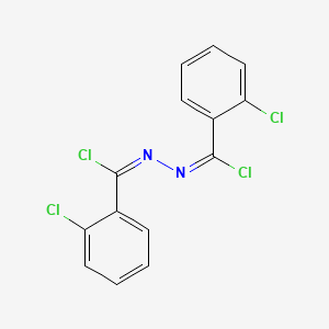 molecular formula C14H8Cl4N2 B1236444 Bis(A,2-dichloro-benzal)hydrazine 
