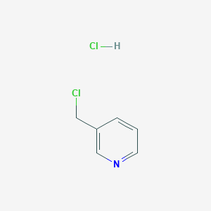 molecular formula C6H7Cl2N B123645 3-(Chloromethyl)pyridine hydrochloride CAS No. 6959-48-4