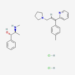 molecular formula C29H39Cl2N3O B1236461 Rinasek CAS No. 8054-27-1