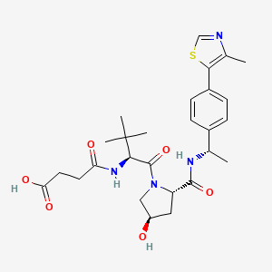 (S,R,S)-AHPC(Me)-amido-C2-acid