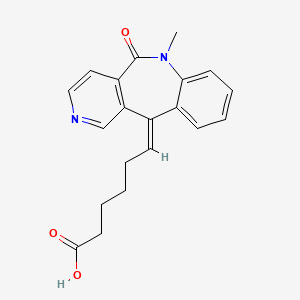 molecular formula C20H20N2O3 B1236462 KF 13218 CAS No. 127654-03-9