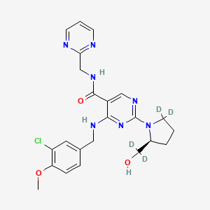 molecular formula C23H26ClN7O3 B12364644 Avanafil-d4 