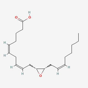 molecular formula C20H32O3 B1236467 11R(12S)-EET CAS No. 87173-81-7
