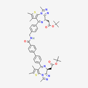molecular formula C54H57N9O5S2 B12364709 IBG3 