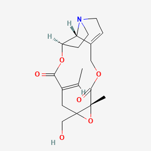 molecular formula C18H23NO6 B1236471 Erucifoline CAS No. 40158-95-0