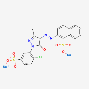 molecular formula C20H13ClN4Na2O7S2 B12364771 C.I. Acid yellow 200 