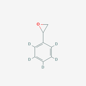 molecular formula C8H8O B123648 2-(2,3,4,5,6-Pentadeuteriophenyl)oxirane CAS No. 1346603-12-0