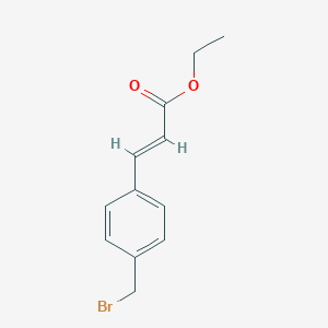 molecular formula C12H13BrO2 B123649 Ethyl 4-bromomethylcinnamate CAS No. 60682-98-6