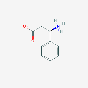 molecular formula C9H11NO2 B1236491 L-beta-Phenylalanine 