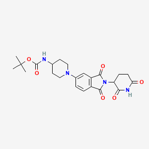 molecular formula C23H28N4O6 B12364935 Thalidomide-Pip-N-boc 