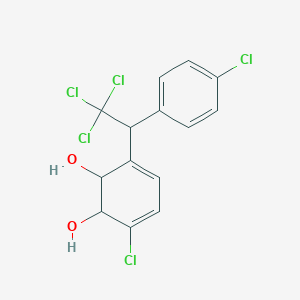 molecular formula C14H11Cl5O2 B1236495 DDT-2,3-dihydrodiol 