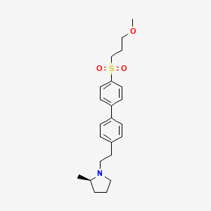 molecular formula C23H31NO3S B12364986 APD-916 CAS No. 1021169-11-8