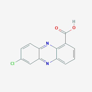 molecular formula C13H7ClN2O2 B012365 7-氯吩嗪-1-羧酸 CAS No. 103942-92-3