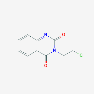 molecular formula C10H9ClN2O2 B12365085 3-(2-chloroethyl)-4aH-quinazoline-2,4-dione 