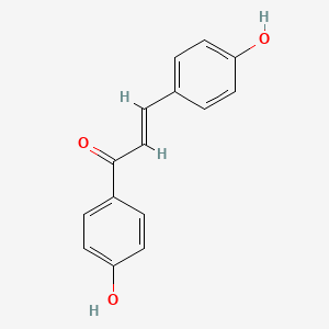 molecular formula C15H12O3 B1236520 4,4'-二羟基查耳酮 CAS No. 3600-61-1