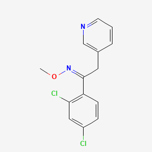 molecular formula C14H12Cl2N2O B1236529 Pyrifenox CAS No. 83227-23-0