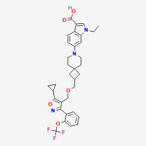 molecular formula C34H36F3N3O5 B12365330 FXR agonist 7 