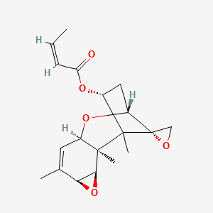 molecular formula C19H24O5 B1236541 Crotocin CAS No. 21284-11-7