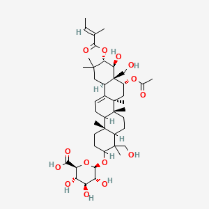 molecular formula C43H66O14 B1236546 Gymnemoside b CAS No. 174232-51-0