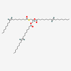 molecular formula C57H104O5S B1236548 Trioleoylthioglycerol CAS No. 69222-83-9