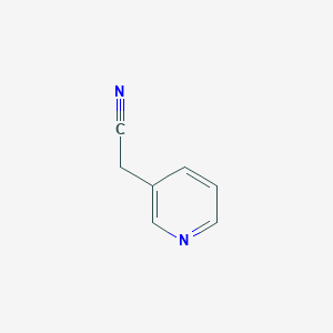 molecular formula C7H6N2 B123655 3-吡啶乙腈 CAS No. 6443-85-2