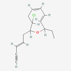 molecular formula C15H19ClO B1236550 Brasilenyne CAS No. 71778-84-2