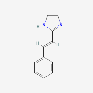 molecular formula C11H12N2 B1236551 Tracizoline 