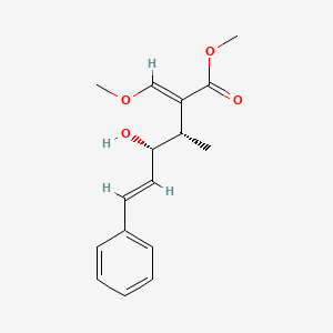 molecular formula C16H20O4 B1236552 Noroudemansin A 