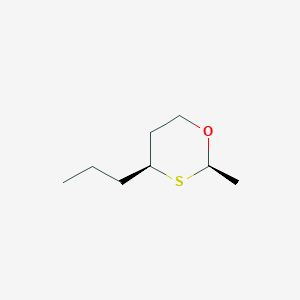 molecular formula C8H16OS B1236570 (2R,4S)-2-methyl-4-propyl-1,3-oxathiane CAS No. 59323-76-1