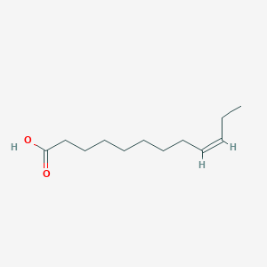 molecular formula C12H22O2 B1236583 Lauroleic acid 