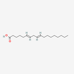 molecular formula C18H32O2 B1236584 6E,9E-octadecadienoic acid 