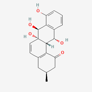 molecular formula C19H20O5 B12365856 Elmycin D 