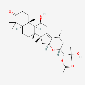 molecular formula C32H50O6 B1236586 Alisol F 24-acetate CAS No. 443683-76-9