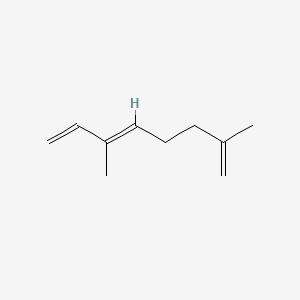 molecular formula C10H16 B1236590 3,7-Dimethylocta-1,3,7-triene CAS No. 502-99-8