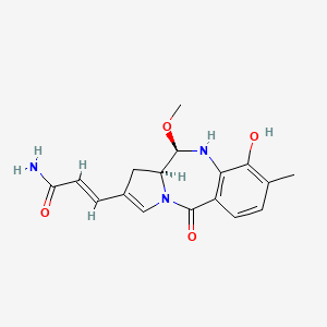 molecular formula C17H19N3O4 B1236594 Anthramycin methyl ether CAS No. 5544-25-2