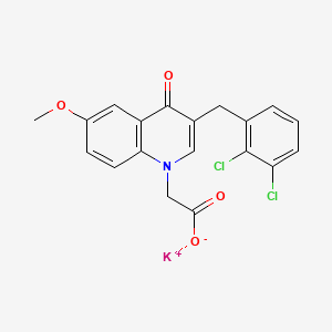 molecular formula C19H14Cl2KNO4 B12365952 WJ-39 