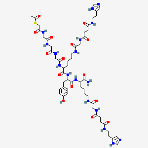 molecular formula C53H77N17O15S B12365998 AG8.0 