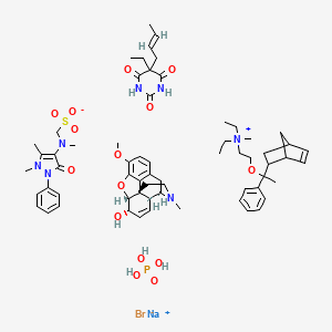 molecular formula C63H88BrN7NaO15PS B1236600 Dolo-adamon CAS No. 76404-03-0