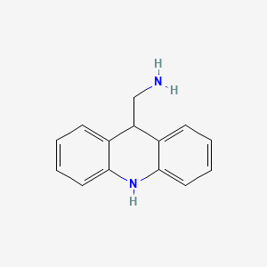 molecular formula C14H14N2 B1236601 9-Aminomethylacridan CAS No. 1140-06-3