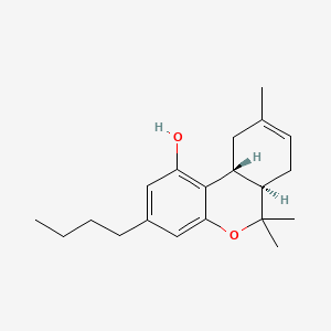 molecular formula C20H28O2 B1236604 Butyl-delta(8)-tetrahydrocannabinol CAS No. 51768-59-3