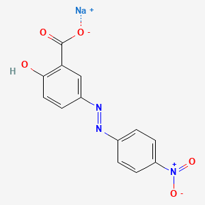 molecular formula C13H8N3NaO5 B12366054 Alizarin Yellow R (sodium) 