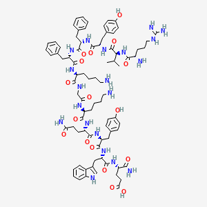 molecular formula C82H112N20O17 B12366062 VnP-16 