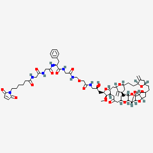 MC-Gly-Gly-Phe-Gly-NH-CH2-O-amide-Eribulin