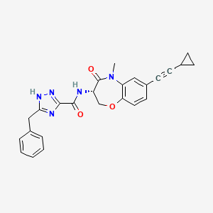 molecular formula C25H23N5O3 B12366178 ZB-R-55 
