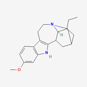 molecular formula C20H26N2O B1236622 Tabernanthine 